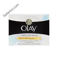 Olay Natural Aura Glowing Radiance Cream SPF15 with Mulberry Extract (50gm)